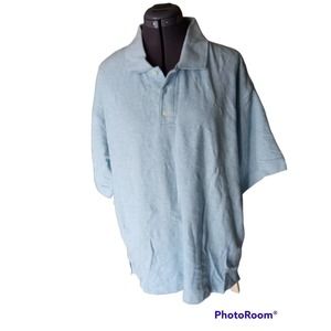 NWT St. John's Bay blue Polo Shirt, XL